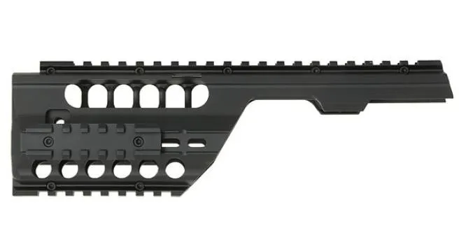 Battel AXE PDW Rail System Black ABS passend für MP5 PDW oder Galaxy Modelle